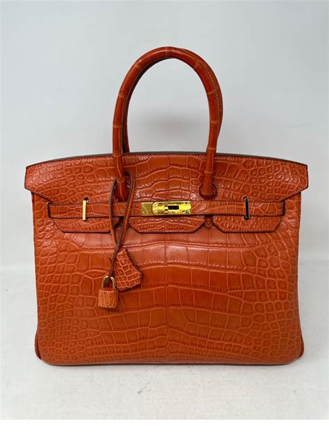 hermes birkin sanguine 35 matte crocodile